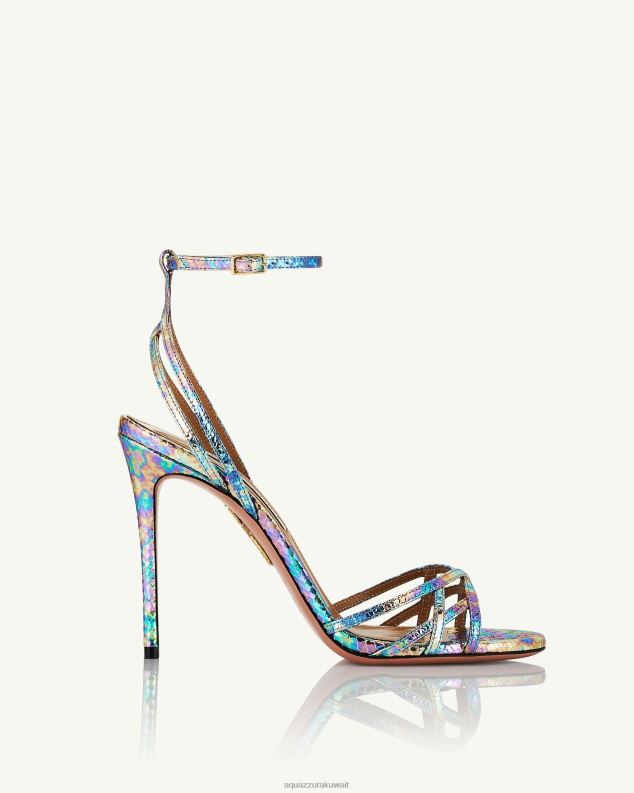 Aquazzura كل ما أريد صندل 105 أزرق HNZRT9